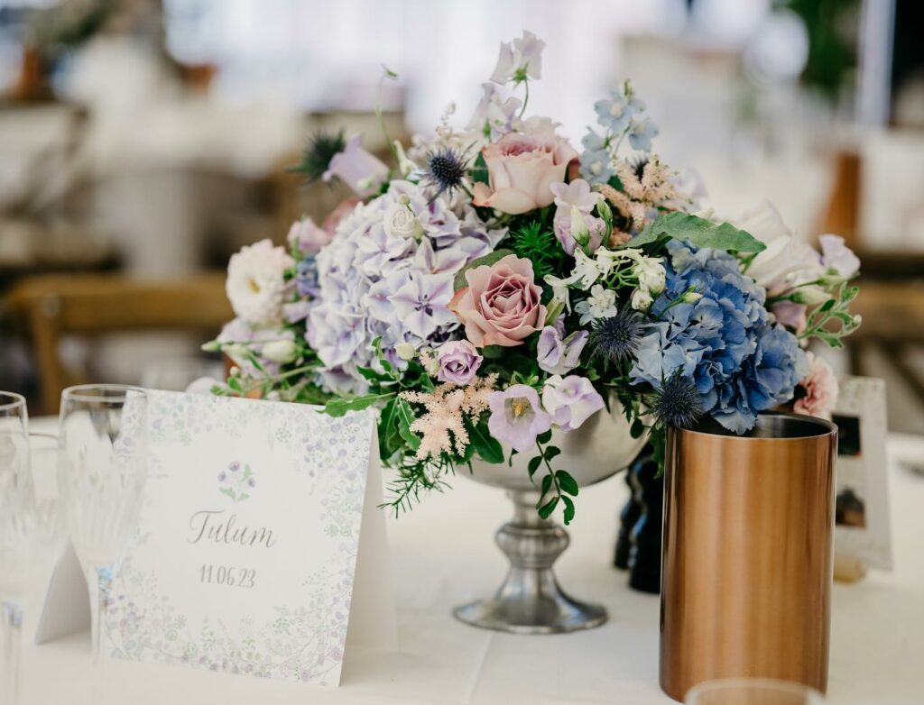 wedding flower table arrangements - wedding flowers in kent